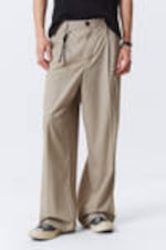 Beige - Oversized-Anzugshose Uno - 1