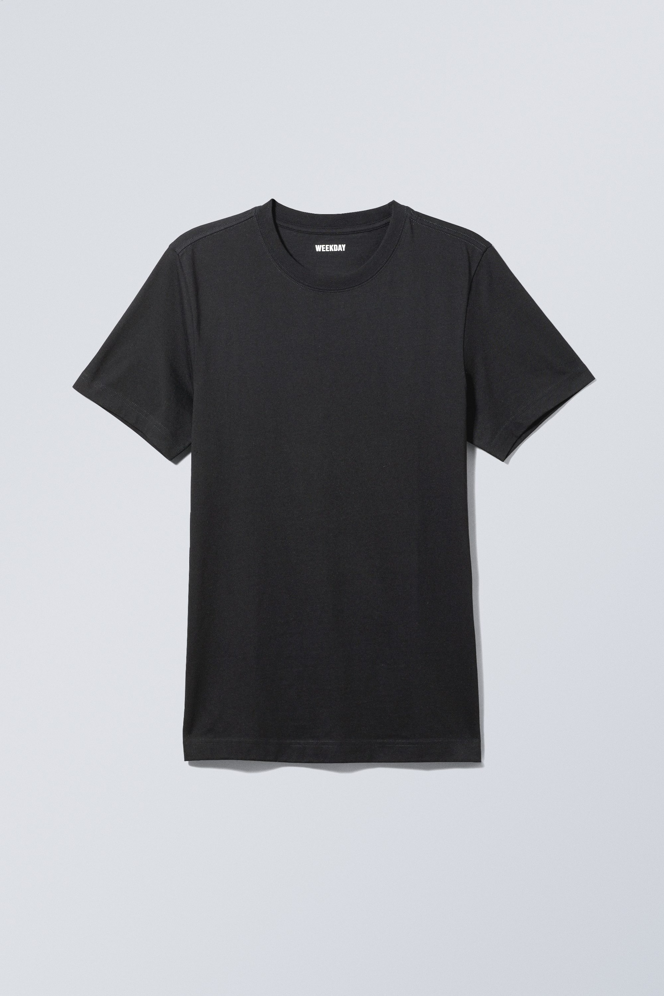 Svart - Standard Midweight T-shirt - 1