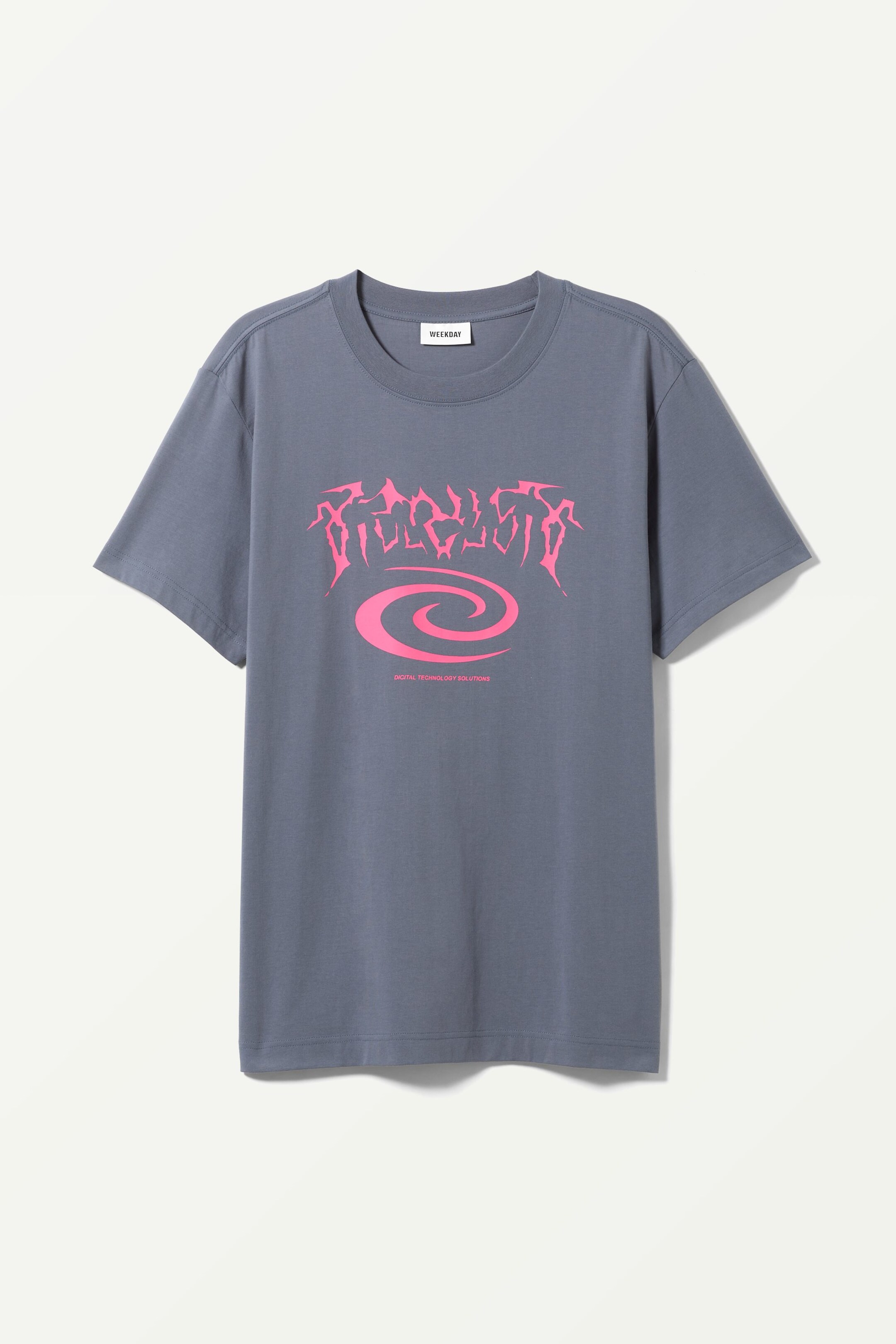 Pink artwork - Relaxed Graphic Printed Tee - 0