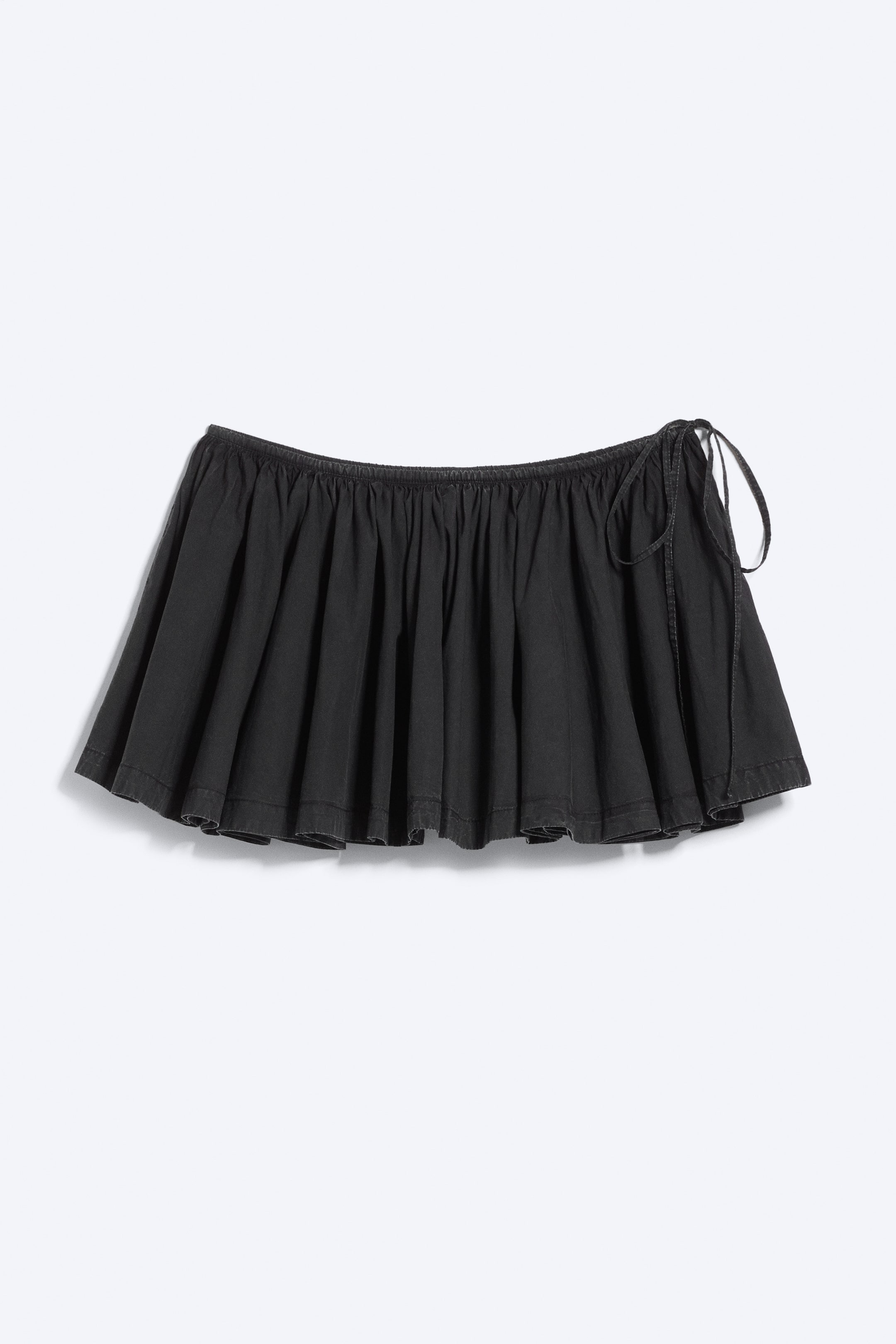 Vis større bilde: Miniskjørt med snøring - Svart - Ladies | H&M NO 1