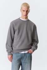 Staubgrau - Klassisches Sweatshirt - 0