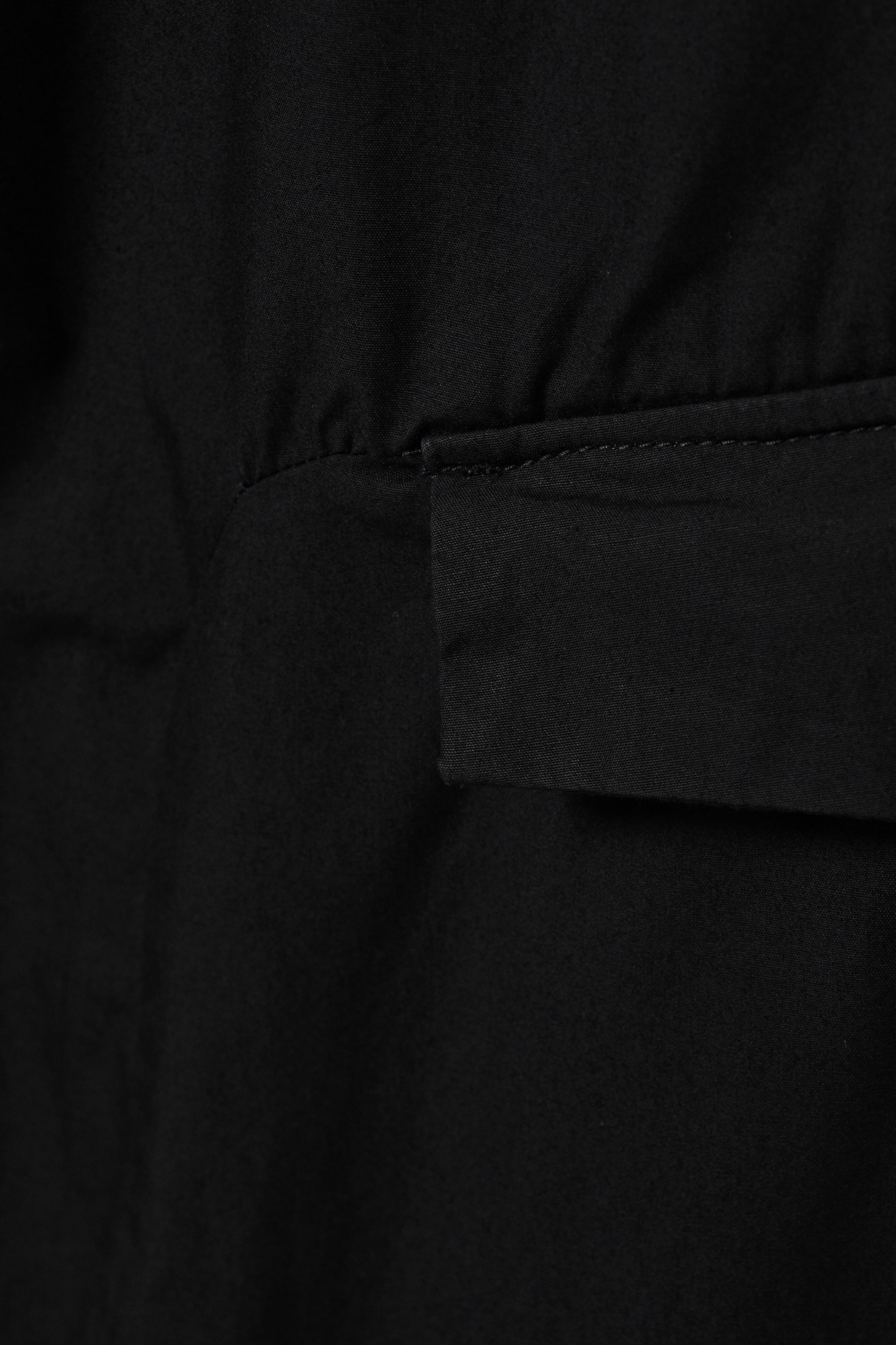 Black - Paul Loose Cargo Trousers - 1