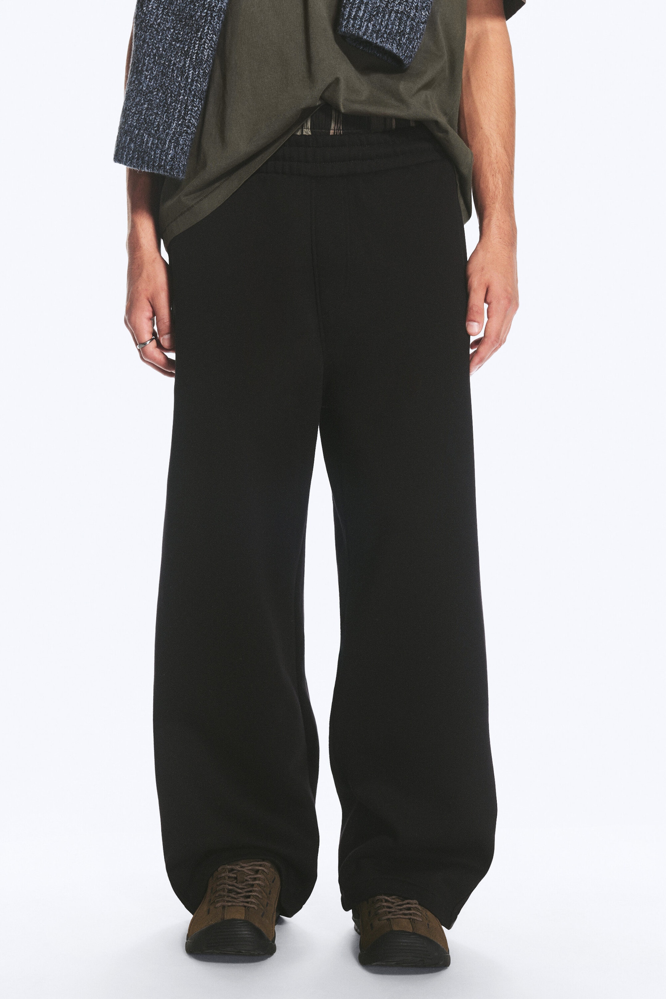 Noir - Pantalon de jogging ample - 2