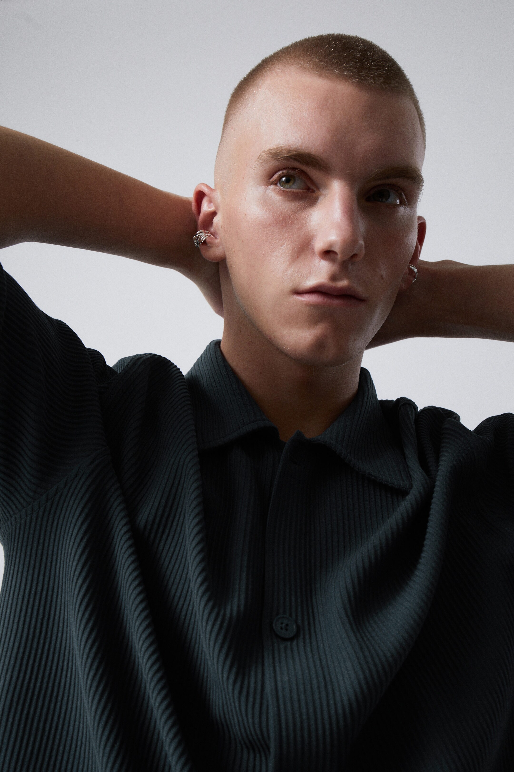 Dusty Blue - Pass Structure Shirt - 0