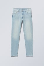Light verona blue - Sunday Mid Rise Slim Tapered Jeans - 0
