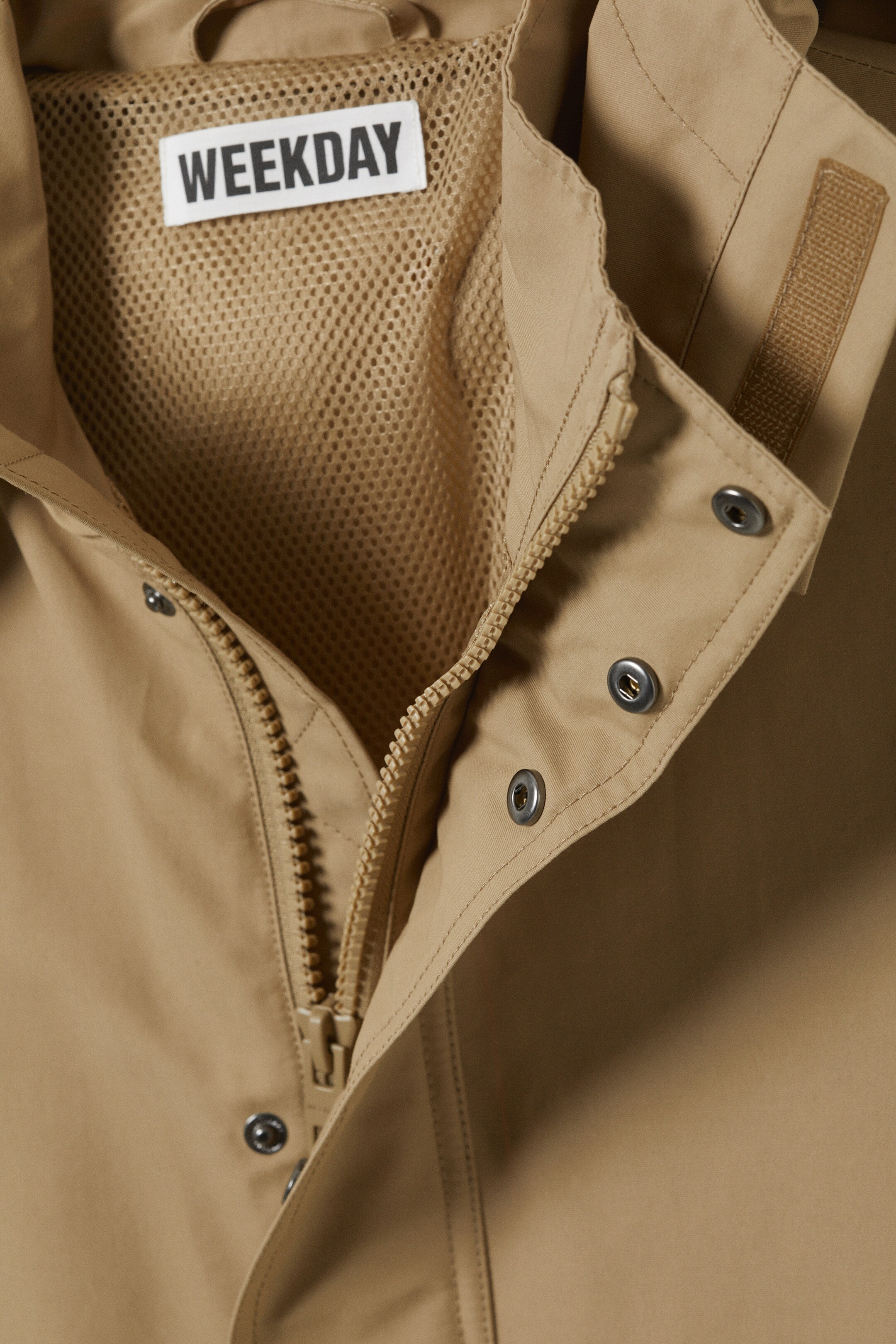 Zobraziť väčší obrázok: Relaxed Fit Hooded Jacket - Dark Beige - MUŽI | H&M SK 6
