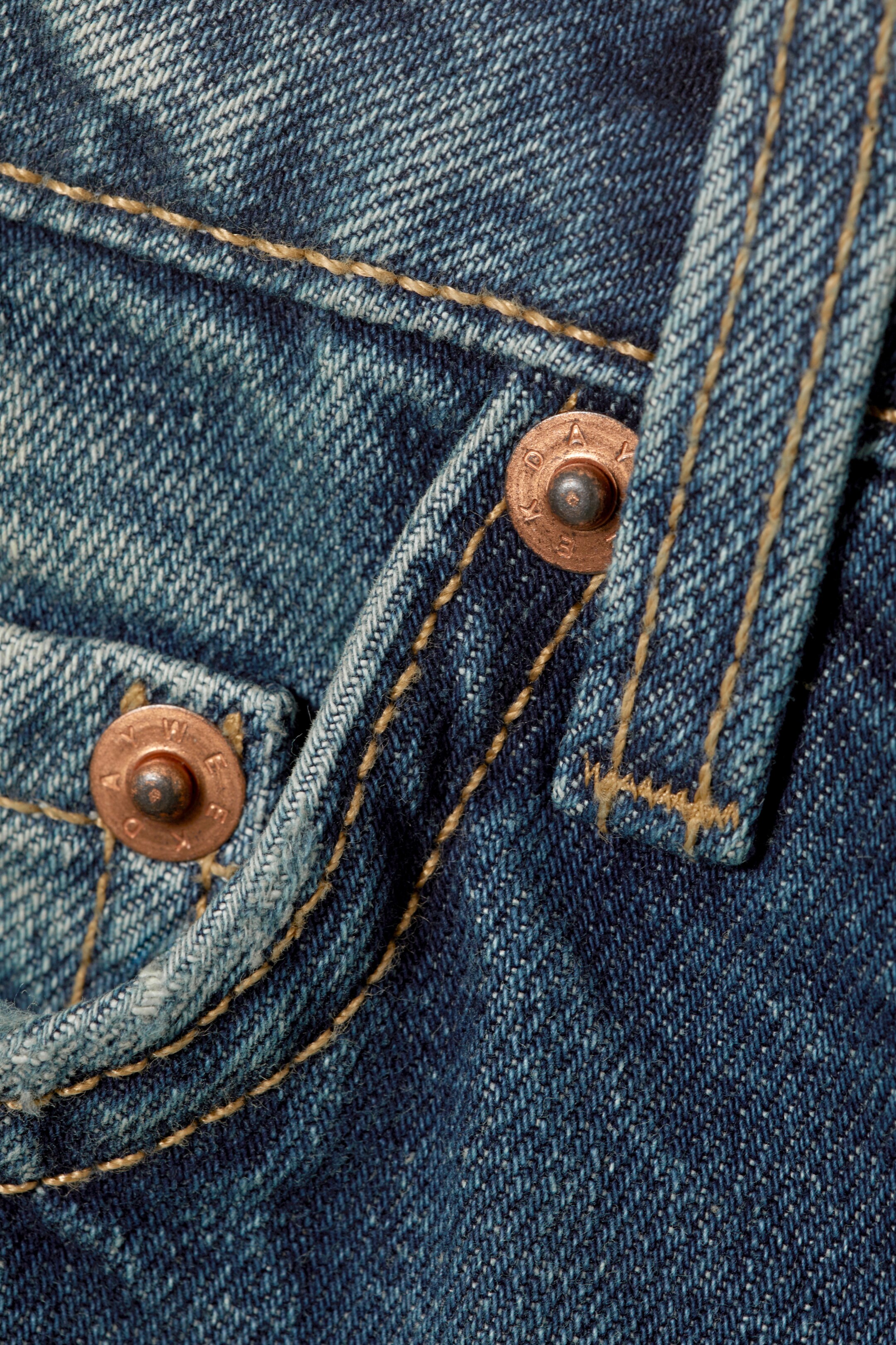 Zobrazit větší obrázek: Ample Low Rise Loose Wide Leg Jeans - Gasoline Blue - Medium Blue - ŽENY | H&M CZ 7
