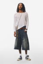 Canyon Blue - Dark Blue - Dunno Loose Fit Carpenter Jorts - 1