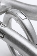 Gedecktes Grau - Karabiner-Clip "Beach" - 2