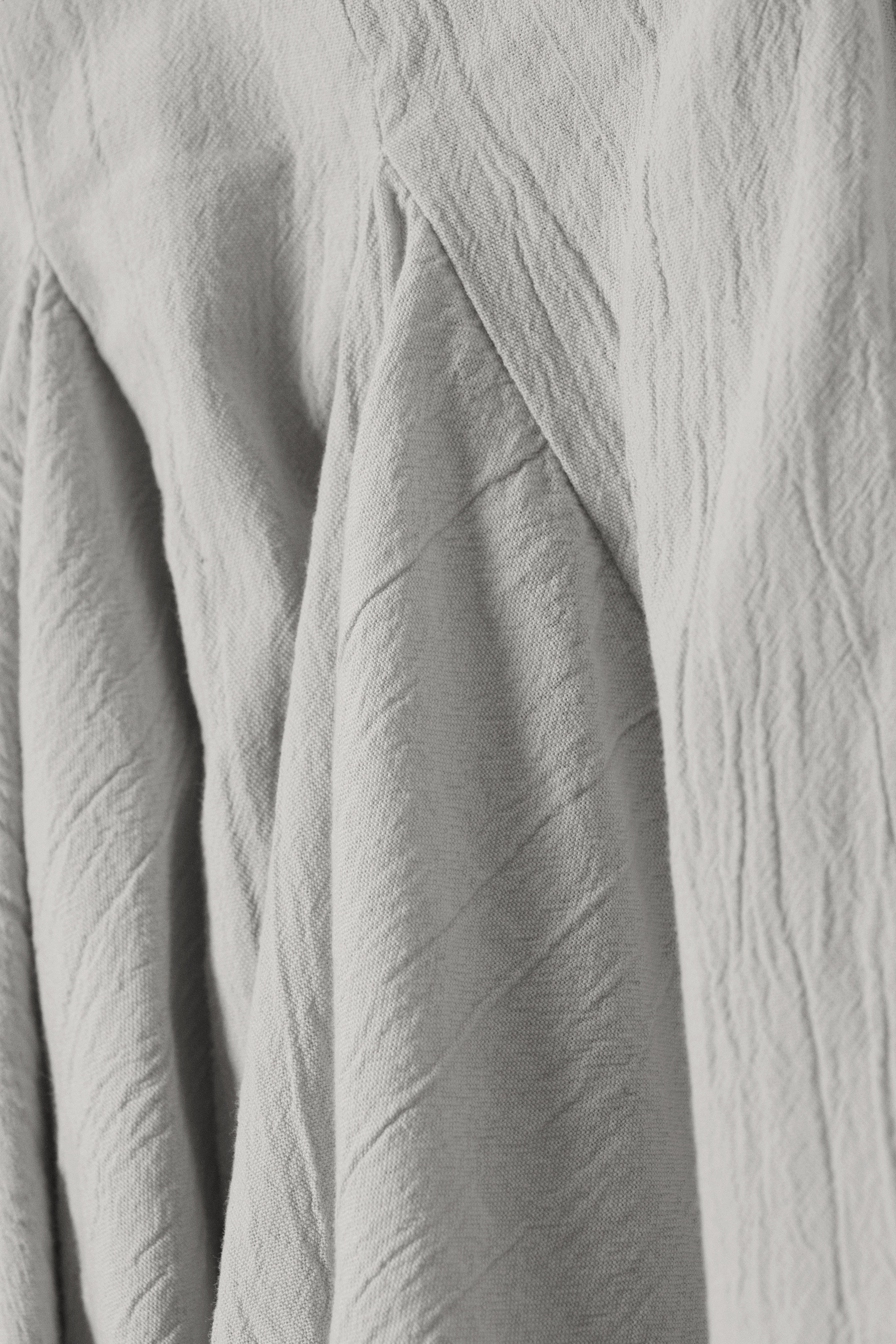 Agrandir l'image: Minijupe plissée en coton - Gris clair - FEMME | H&M FR 6