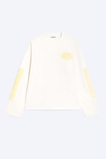 Dusty White - Logo Bundle - Great Boxy Graphic Long Sleeve T-shirt - 0