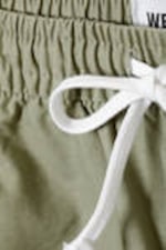 Helles, mattes Khaki - Oxford-Shorts mit normaler Passform - 1