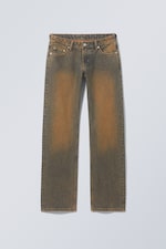 Rostblau - Arrow Low Waist Regular Straight Leg Jeans - 0