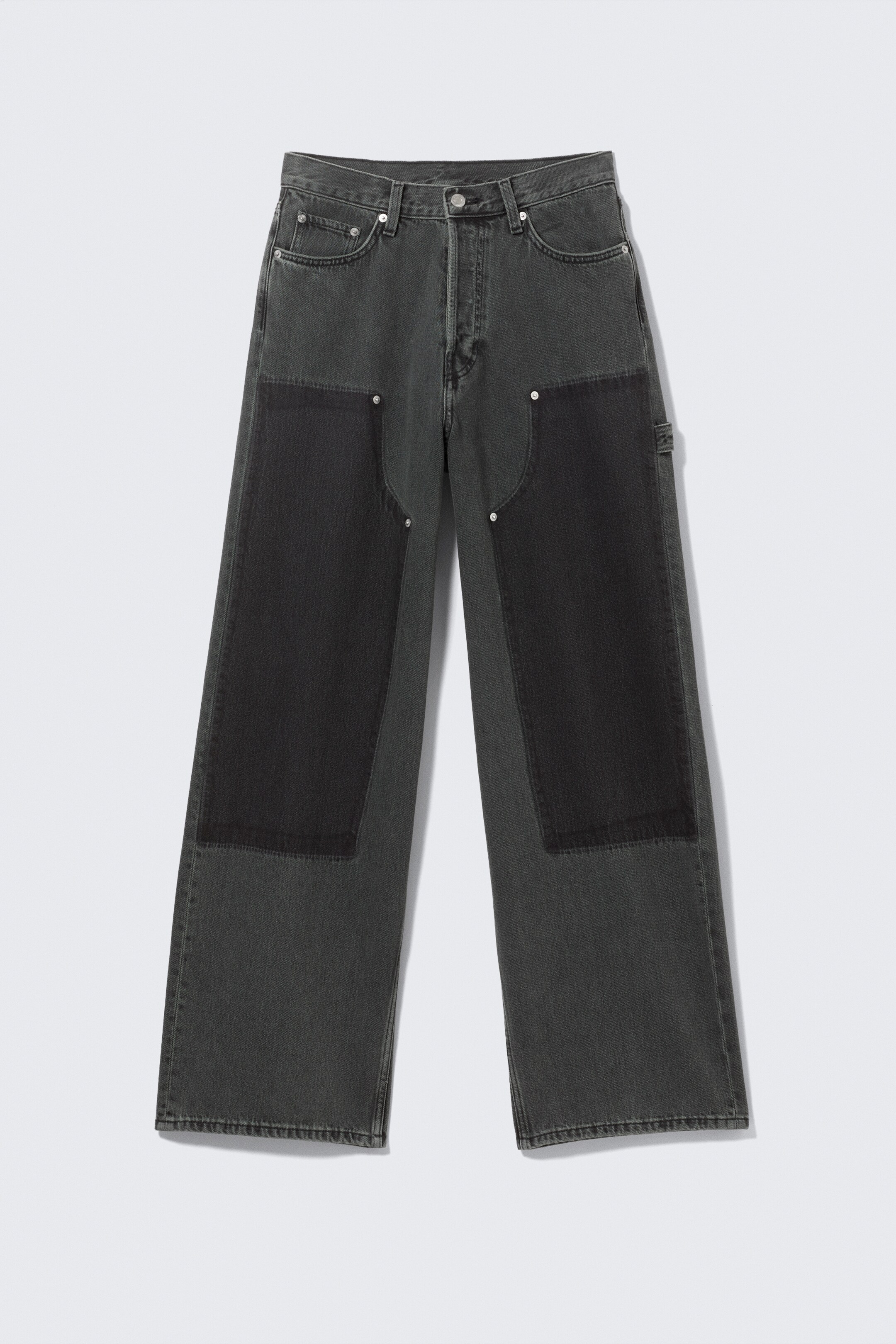 Ingrandisci l'immagine: Astro Loose Baggy Leg Carpenter Jeans - Eulogy Black - Black - DONNA | H&M CH 2