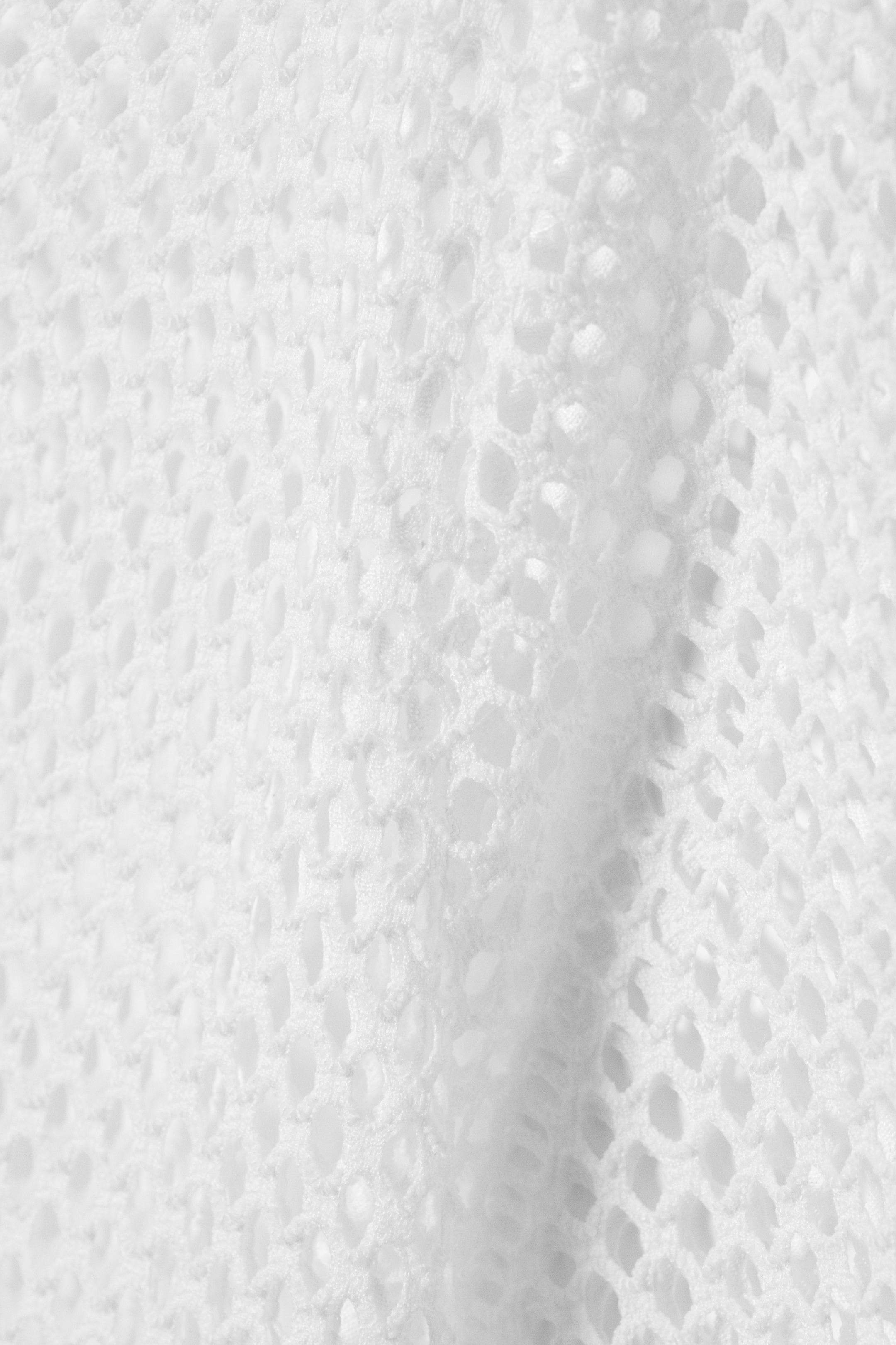View larger image: Long-Sleeved Net Maxi Dress - White - Ladies | H&M GB 2