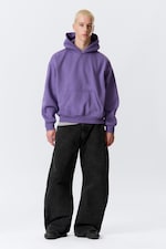 Violet - Sweat à capuche ample - 1