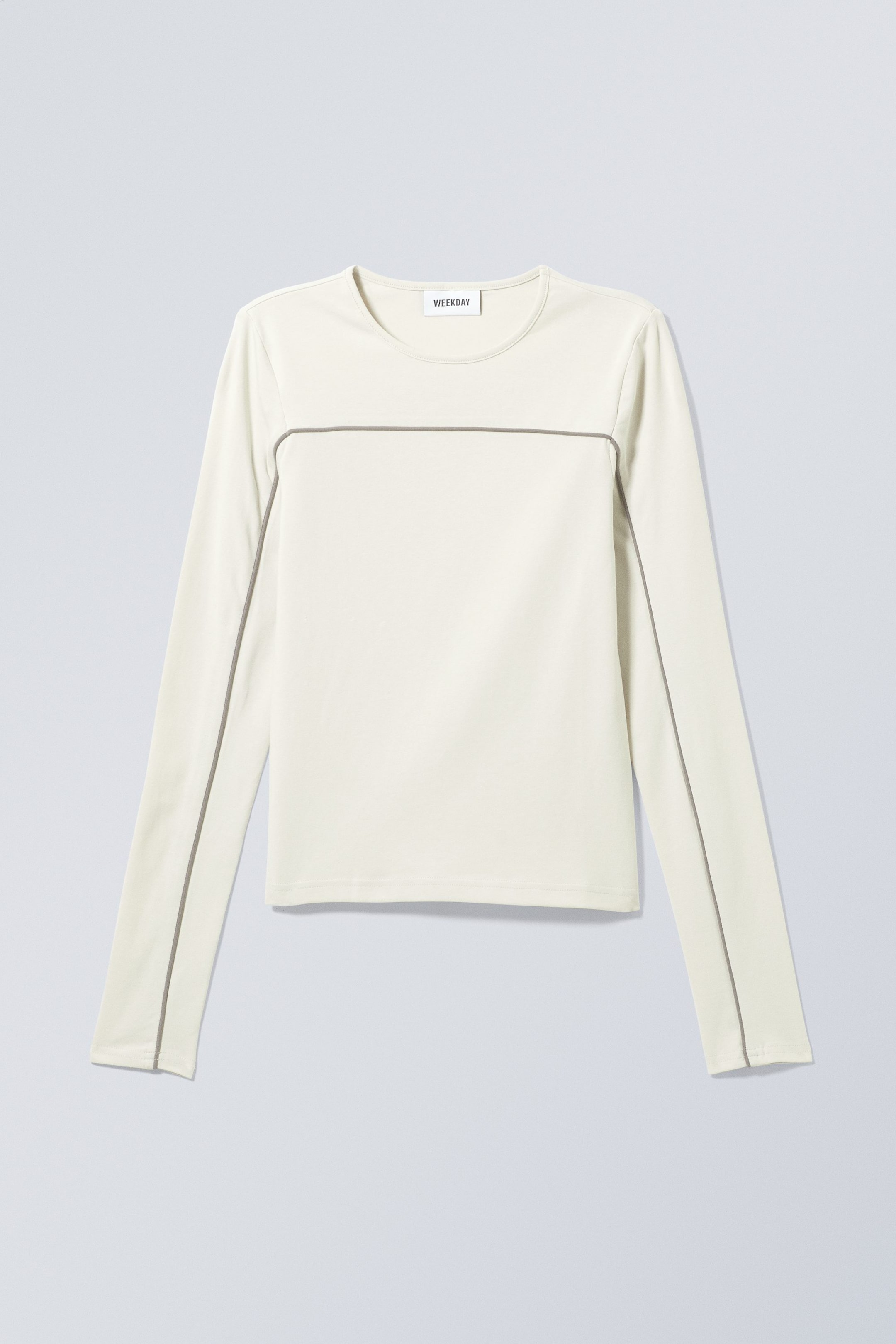 Ecru - Pace Piping Longsleeve - 0