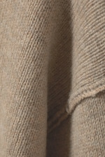 Beige - Rollkragenpullover aus Wolle Maggie - 1