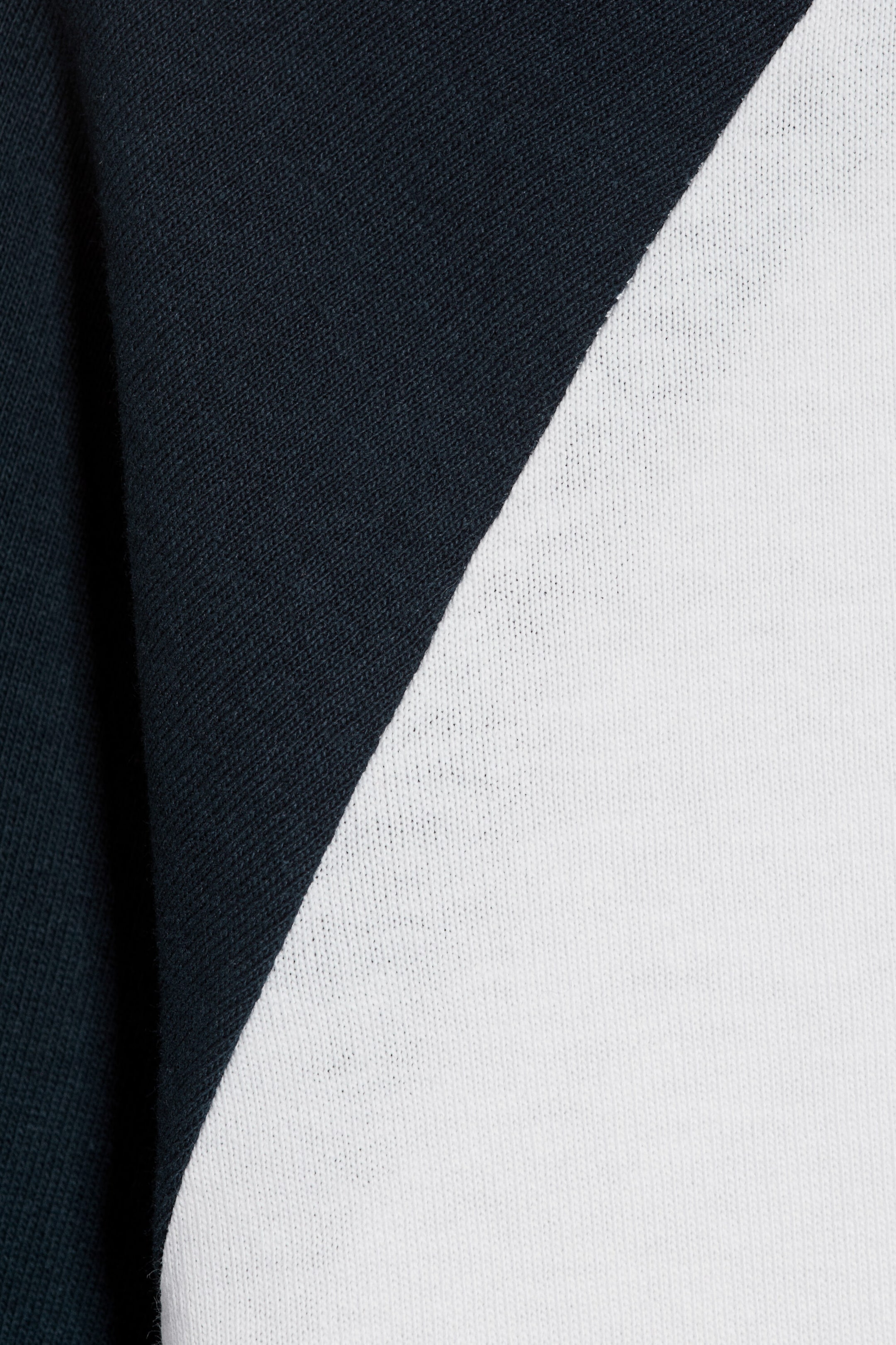 White - Raglan-topp med trekvart erme - 2
