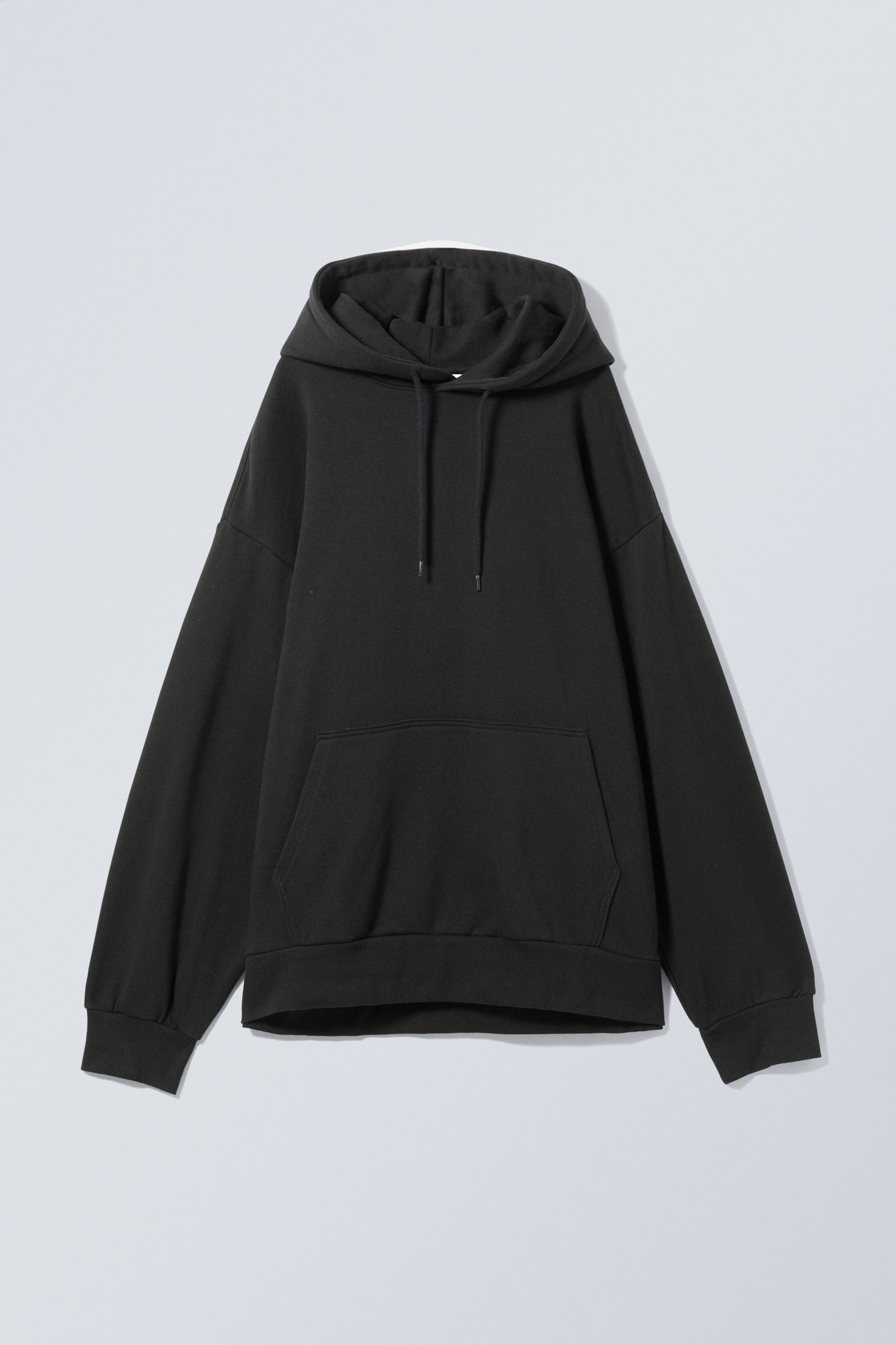 Zwart - Oversized capuchonsweater - 0