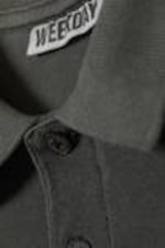 Dark Grey - Short-Sleeved Cotton Piqué Polo Shirt - 5