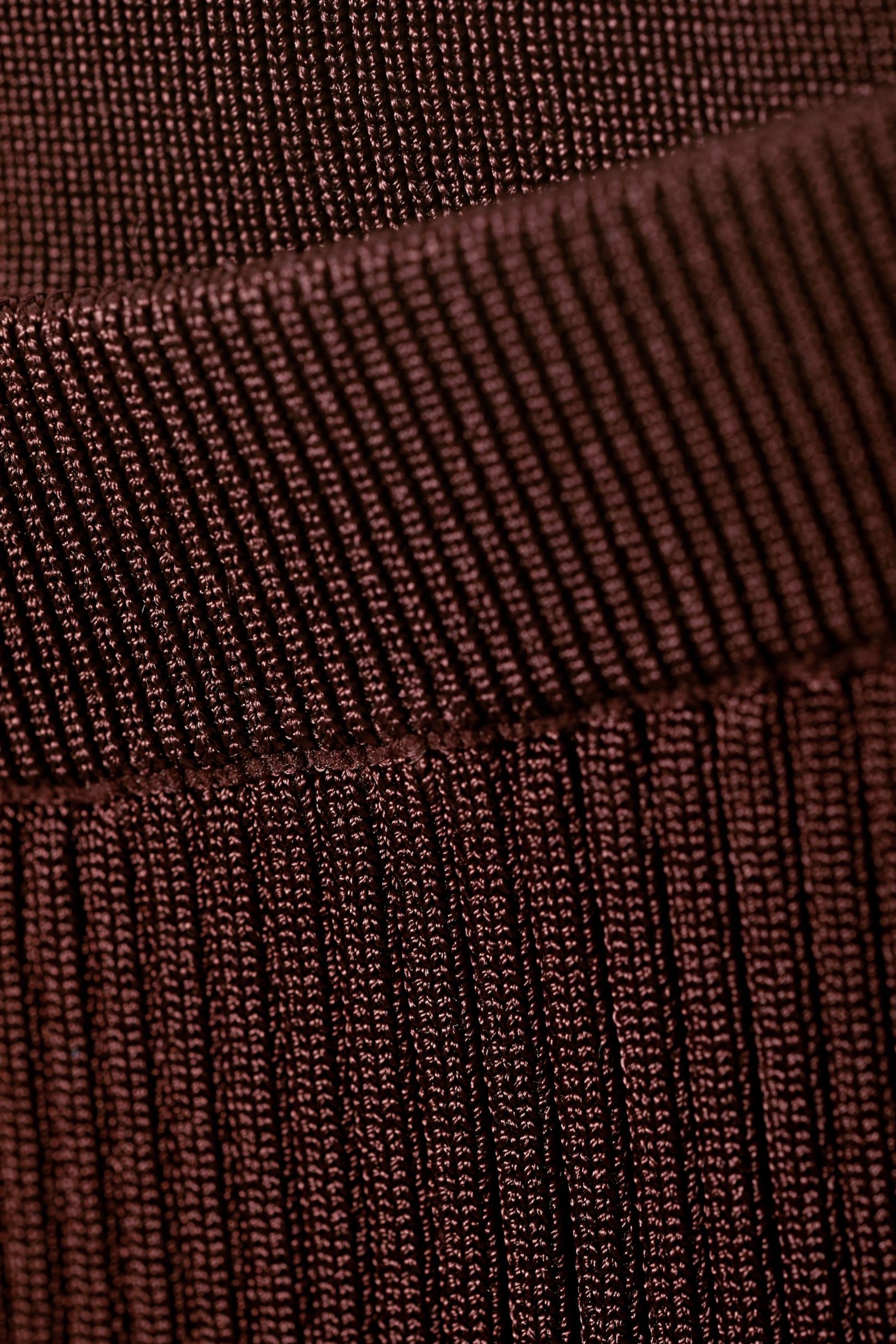 Burgundy - Ira Knit Shorts - 1