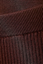 Burgundy - Ira Knit Shorts - 1