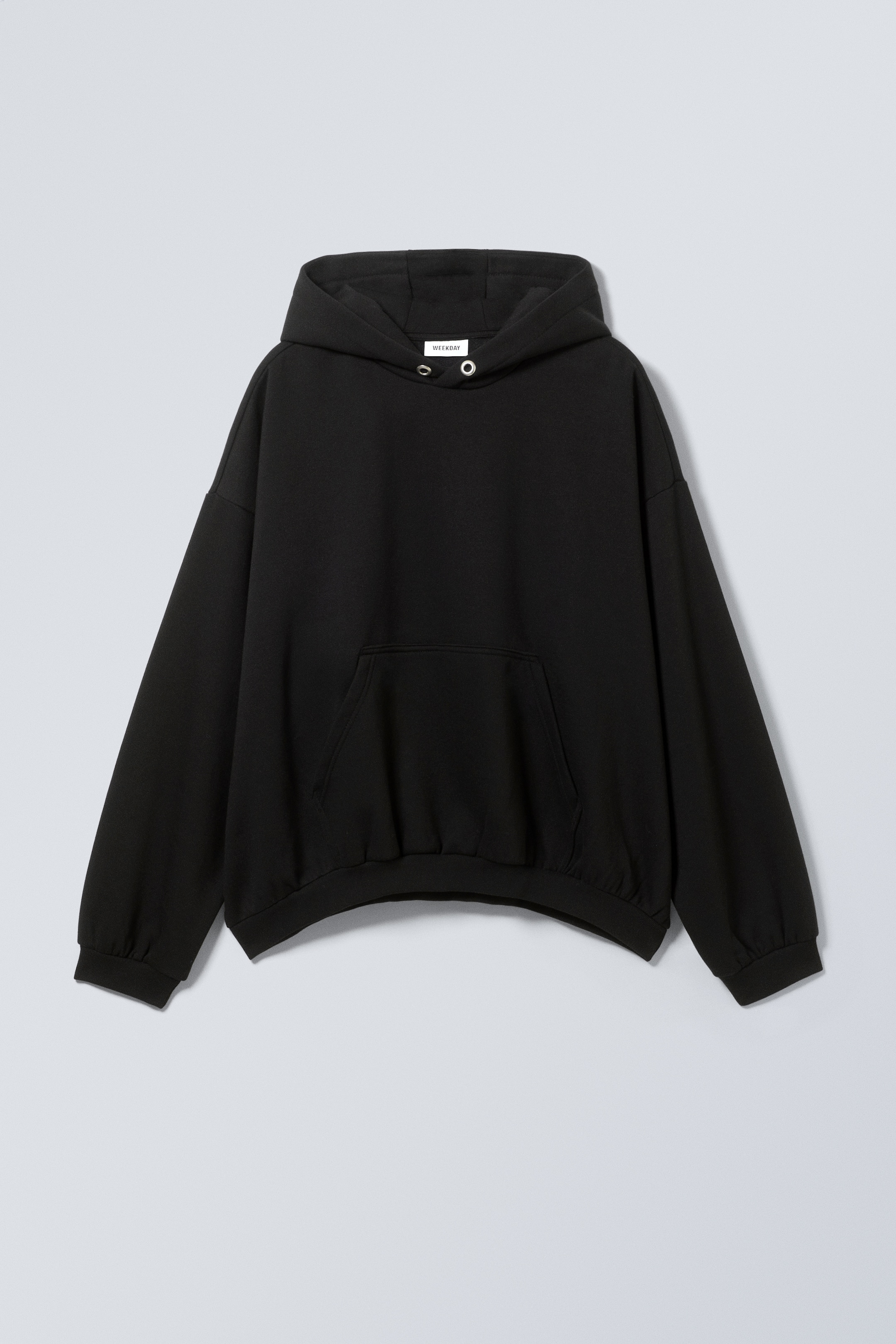 Visa större bild: Tung Oversized Hoodie - Svart - HERR | H&M FI 1