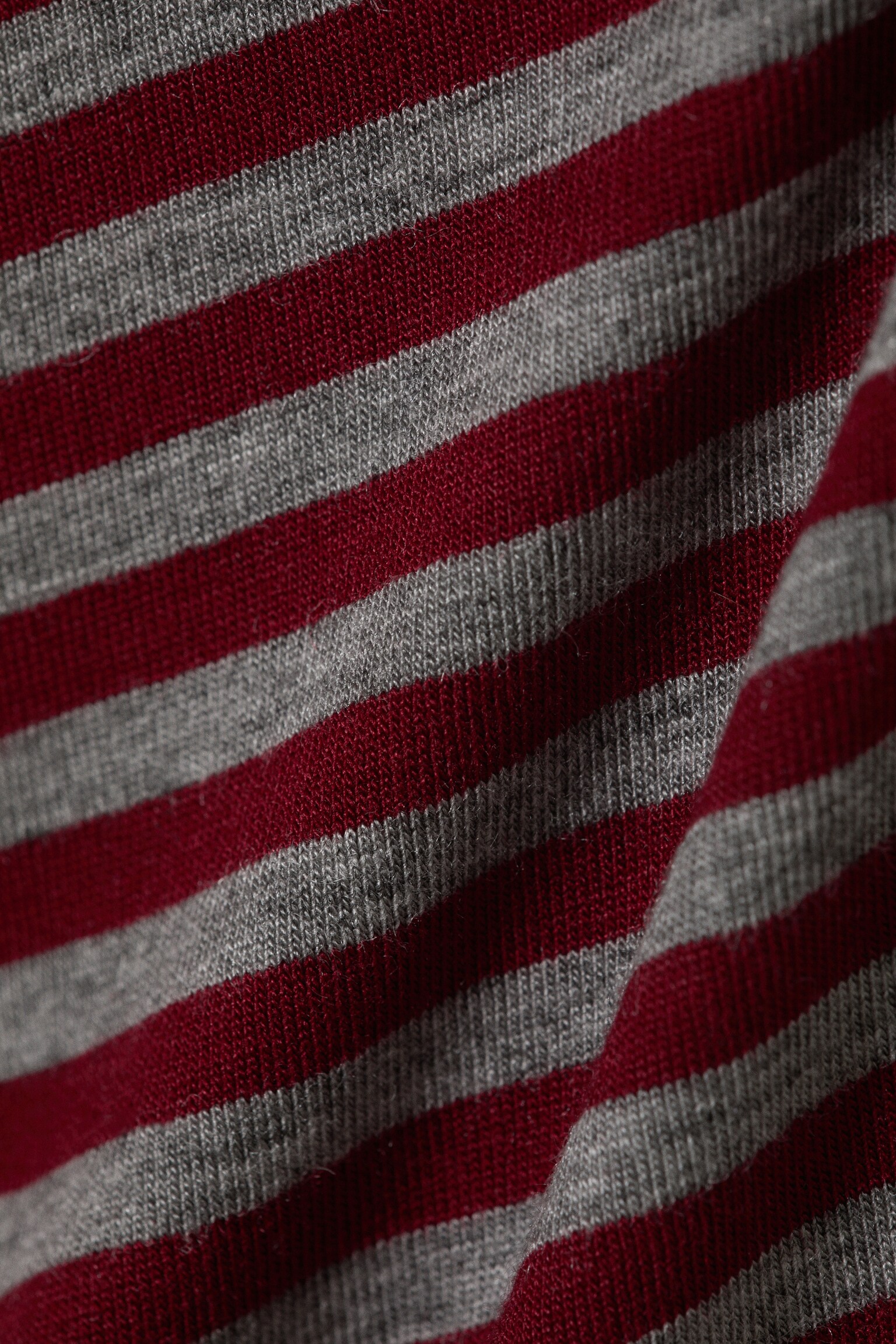 Annie Striped Sleeveless Boat-Neck Top - Dark Red & Grey Stripes/Grey & White Stripes/Black & Grey Stripes/Blue & Dark Mole Stripes - 3