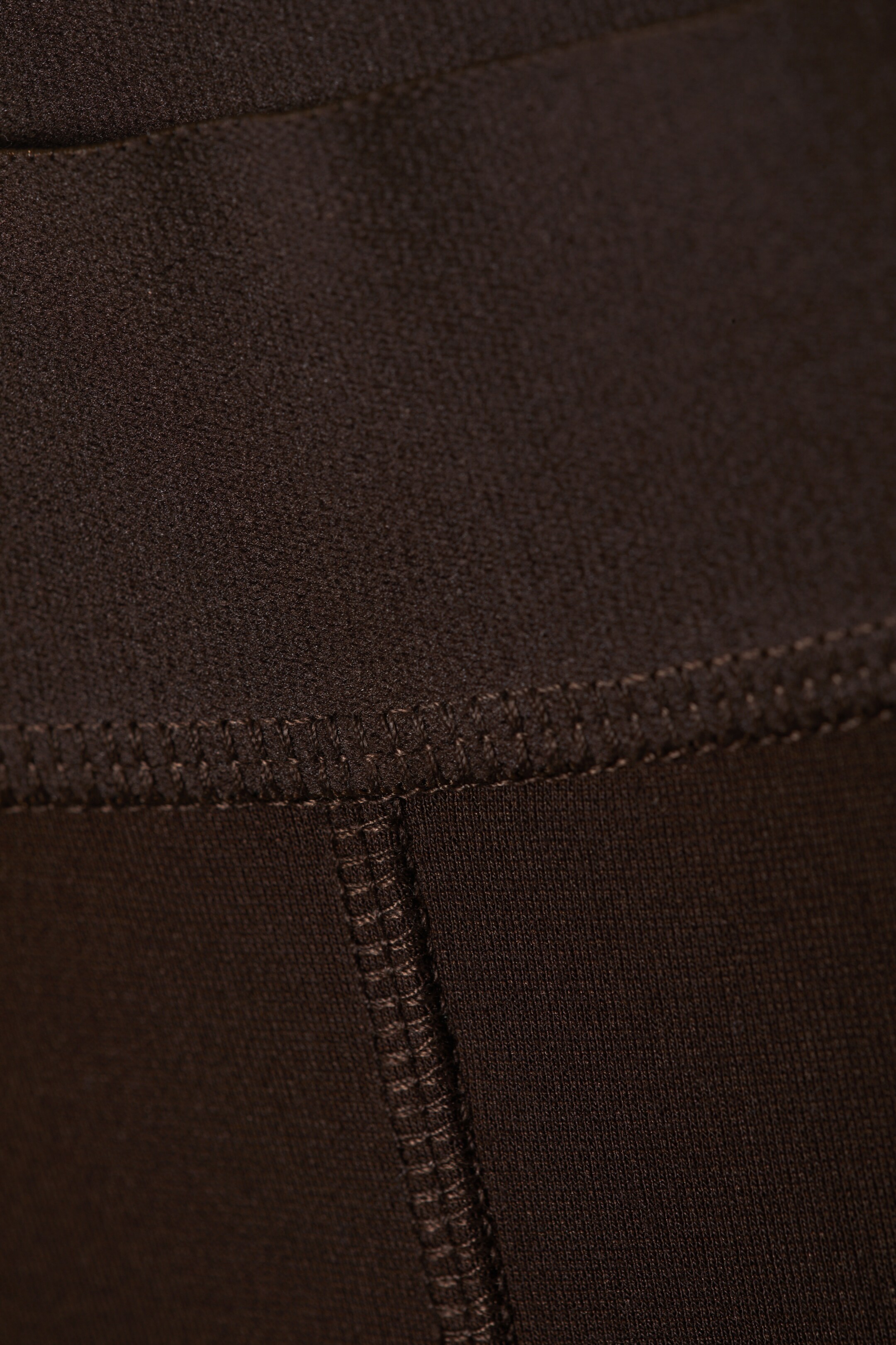 Ingrandisci l'immagine: Zipped Stretchy Trousers - Dark Brown - DONNA | H&M CH 5