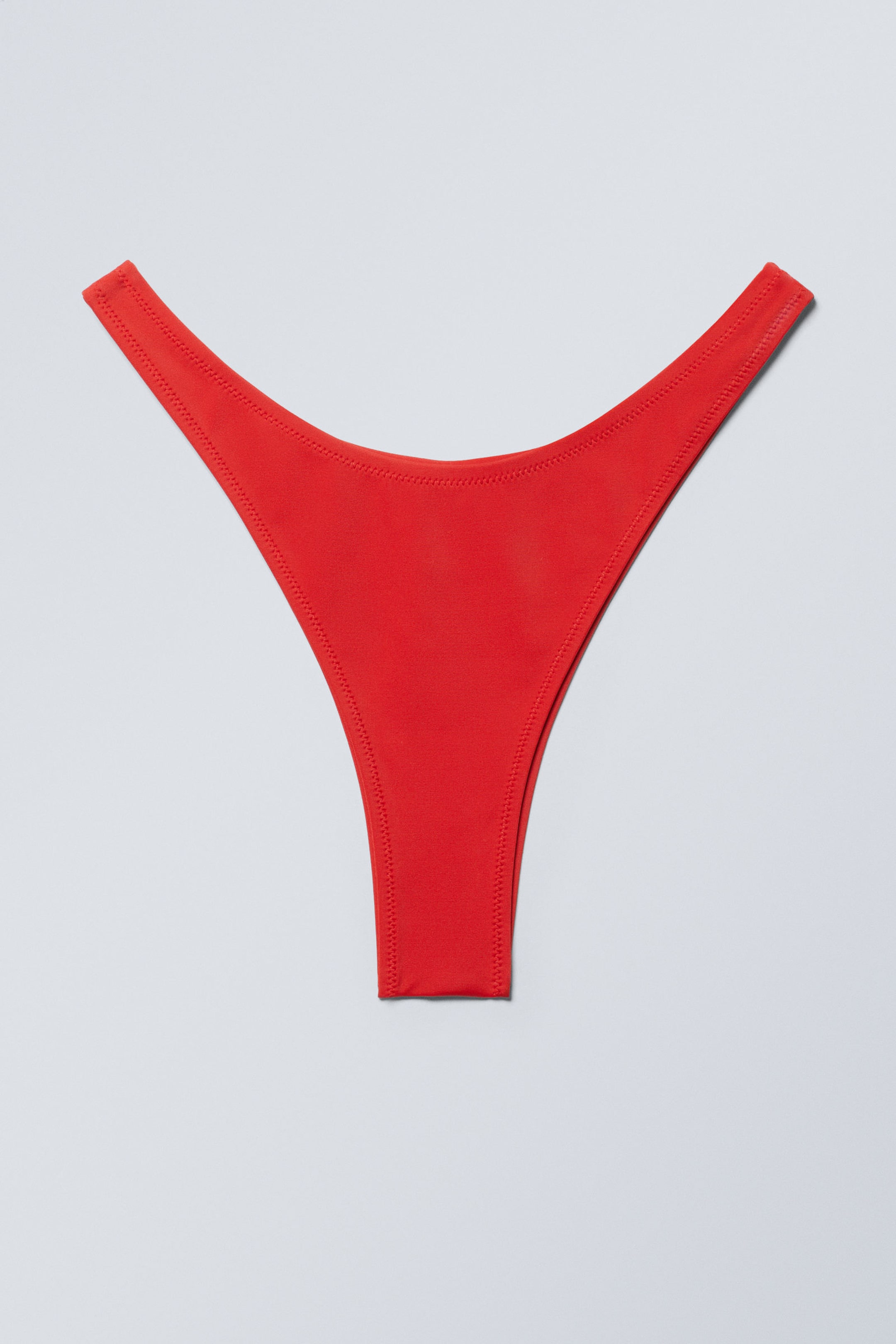 Knallrot - Mini-Bikinihöschen im Brazilian Cut - 3