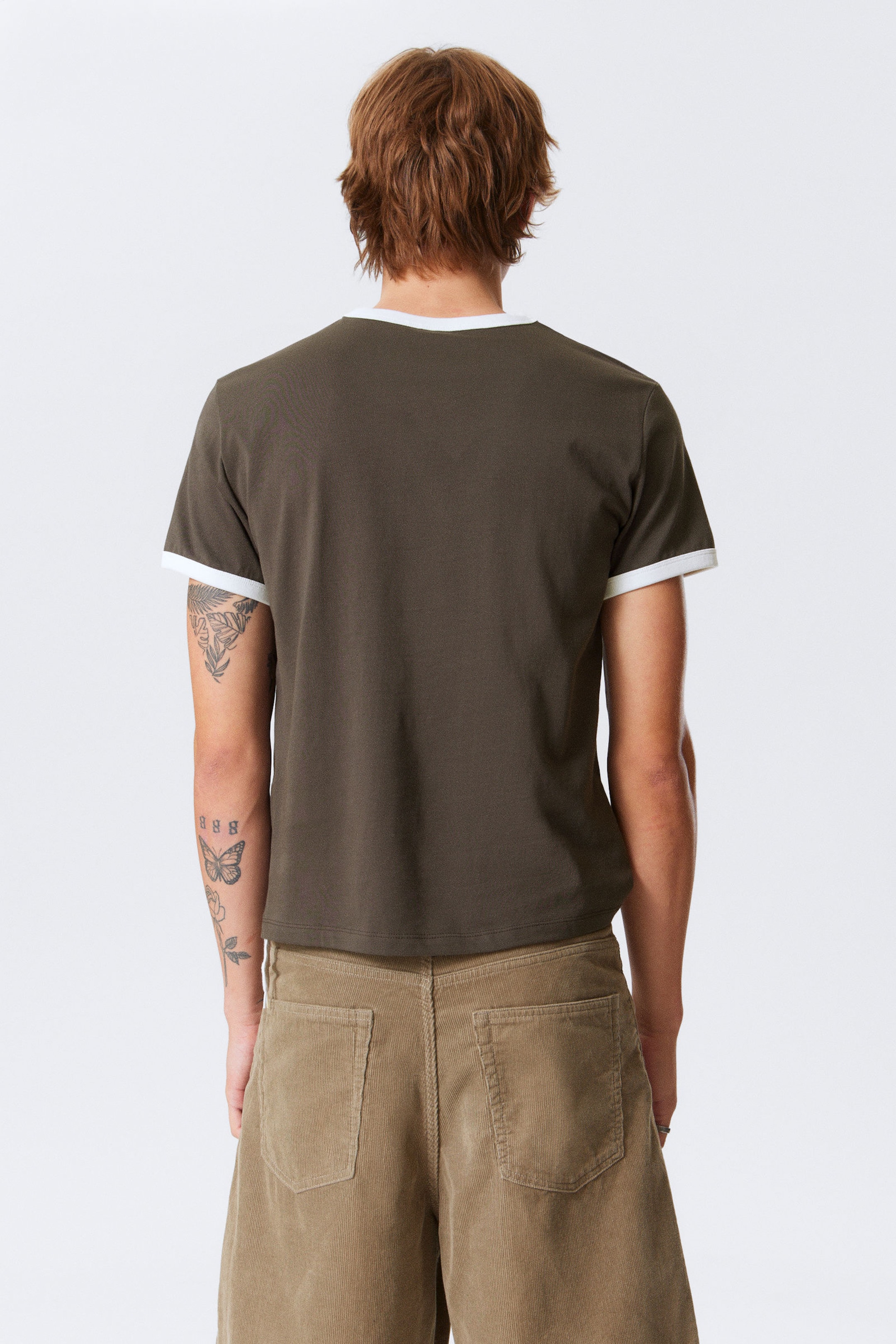 Mörkgrå - Stars - Grafisk t-shirt - 2
