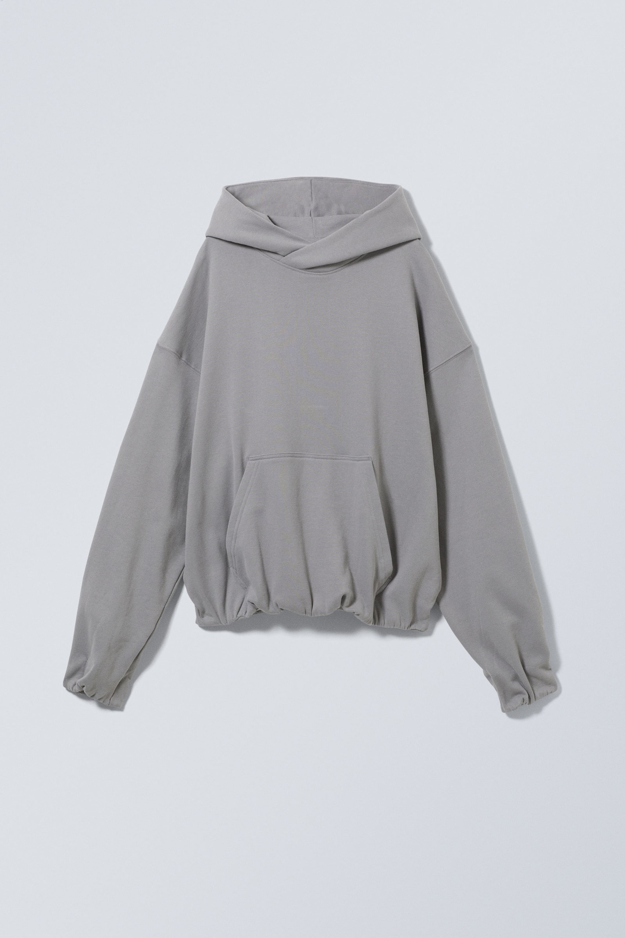 Zachtgrijs - Nolan boxy hoodie - 0