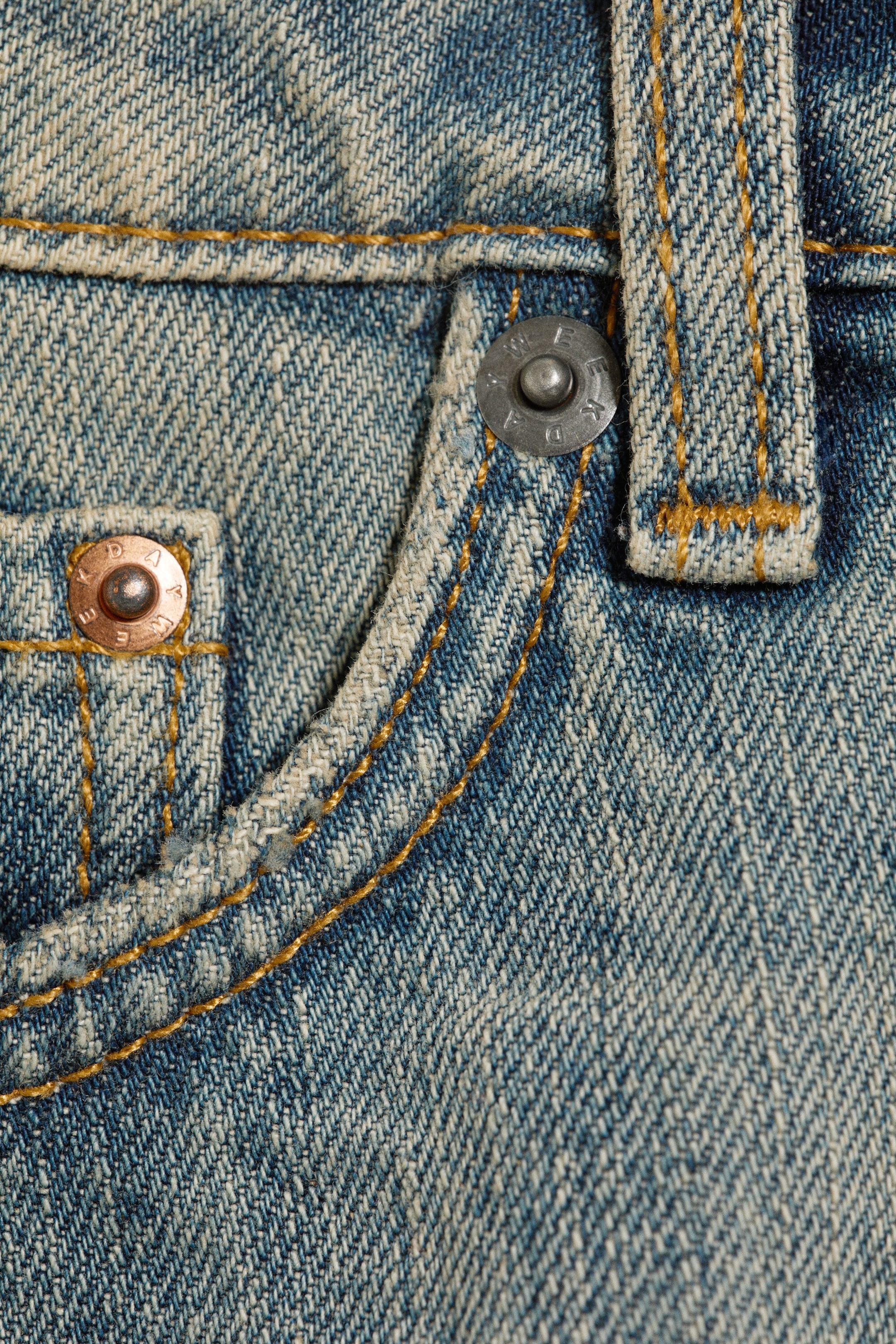 Arizona Blue - Medium Blue - Venus Frayed Low Rise Denim Hotpants - 1