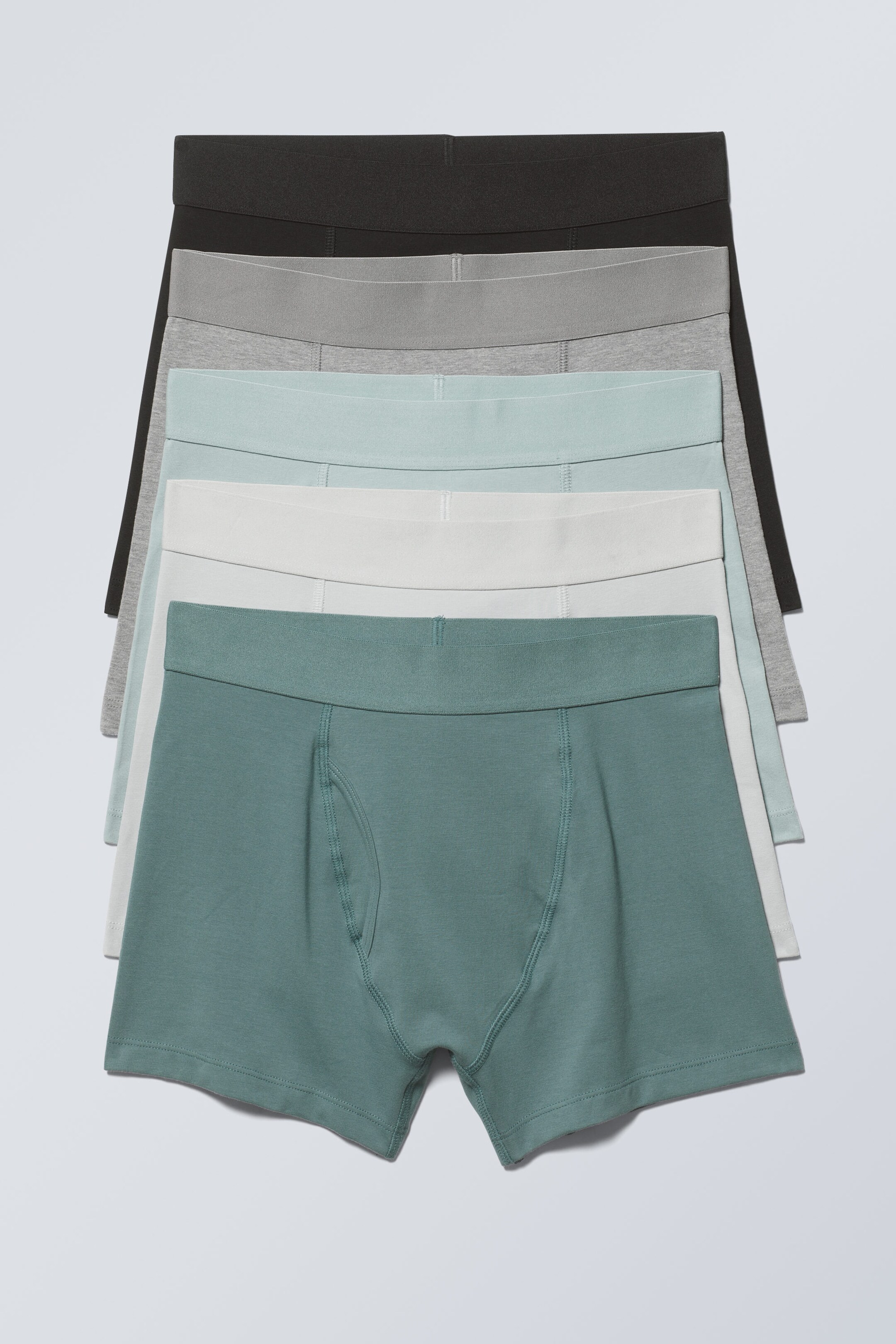 Türkise Akzente - Boxershorts 5er-Pack