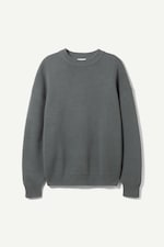 Grey Dark - John oversized sweater - 0