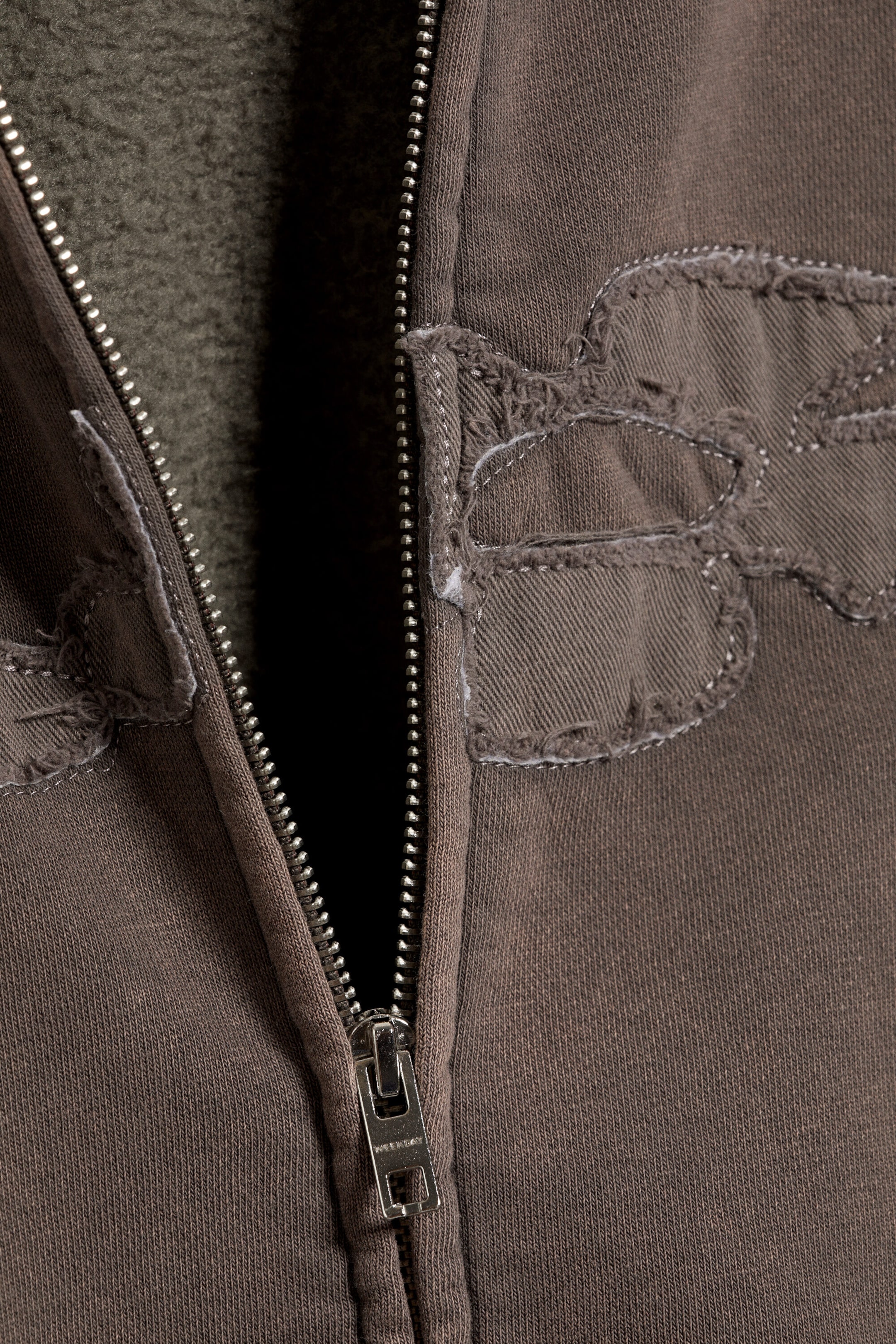 Dark Mole - Flow - Ledig grafisk zip-hoodie - 2