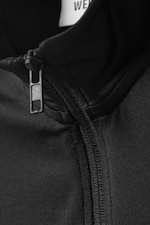 Noir - Débardeur demi-zippé Bella - 1