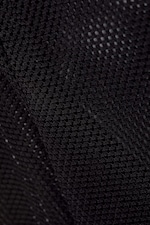 Schwarz - Sportliches Langarmoberteil aus Mesh - 1