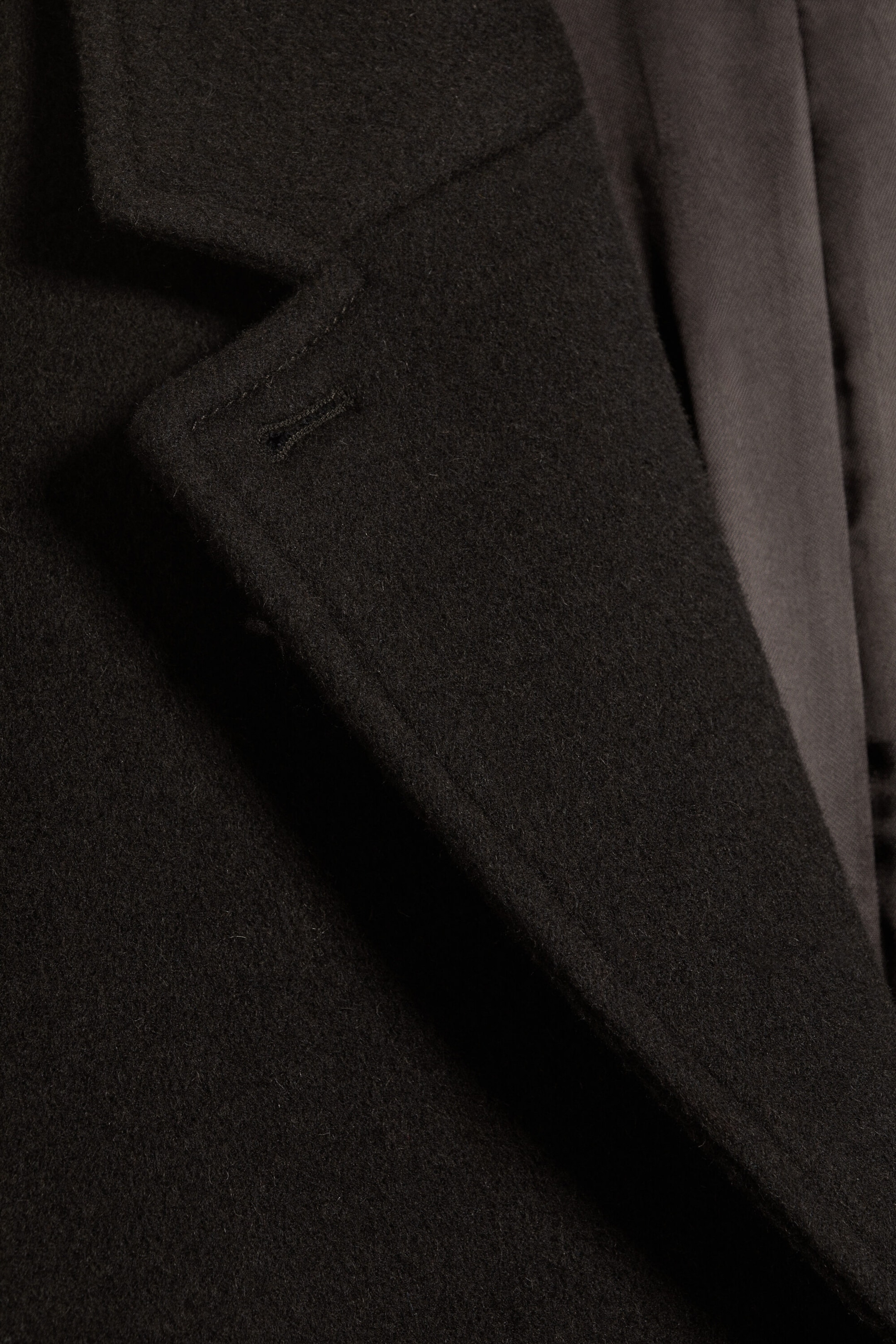 Dark Brown - Oversized Single-Breasted Wool-Blend Car Coat - 5