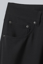 Zwart - Juun baggy broek - 1