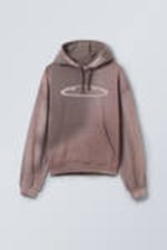 Reactive - Boxy Graphic Hoodie - 0