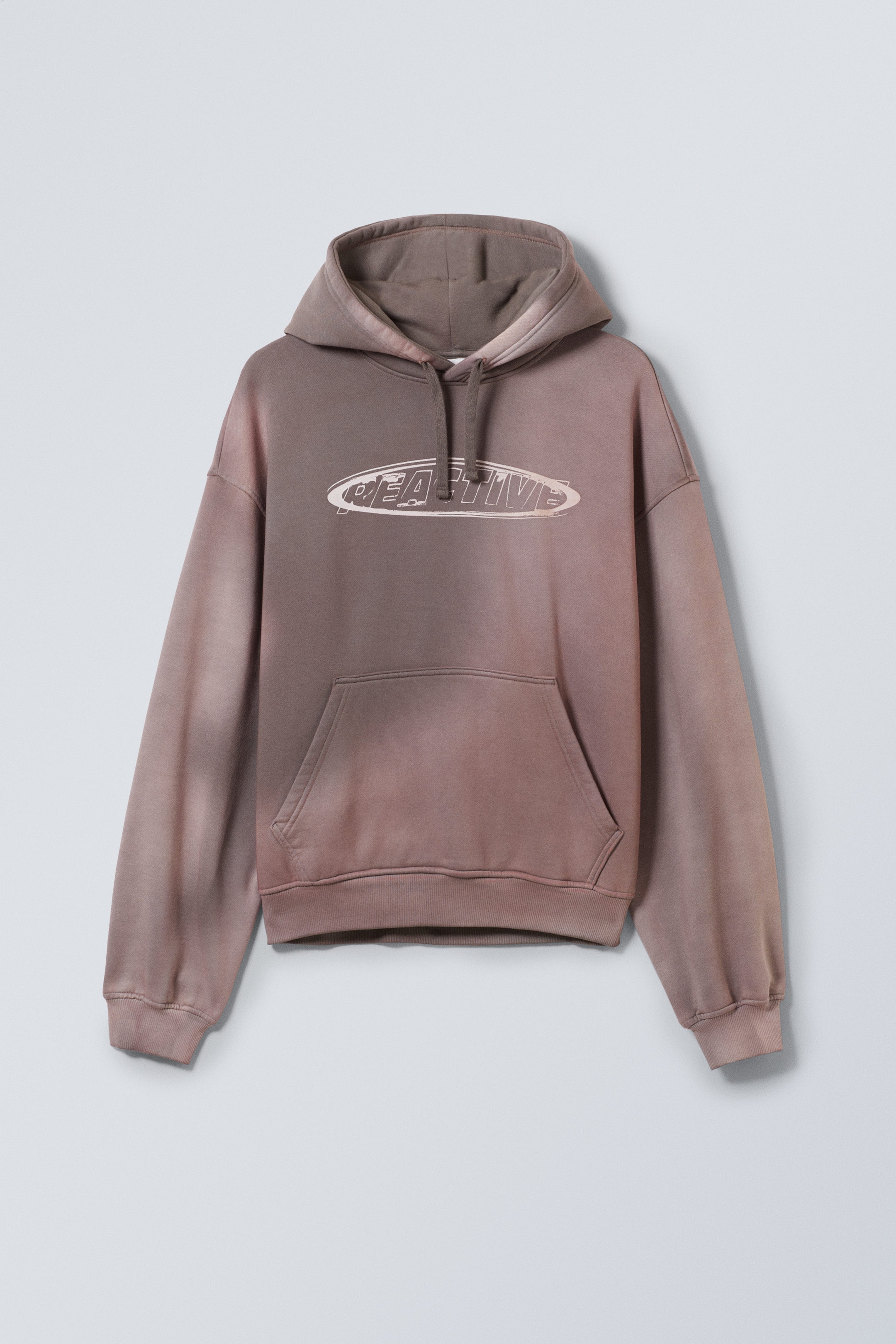 Reactive - Boxy Graphic Hoodie - 0