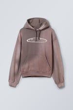 Reactive - Boxy Graphic Hoodie - 0