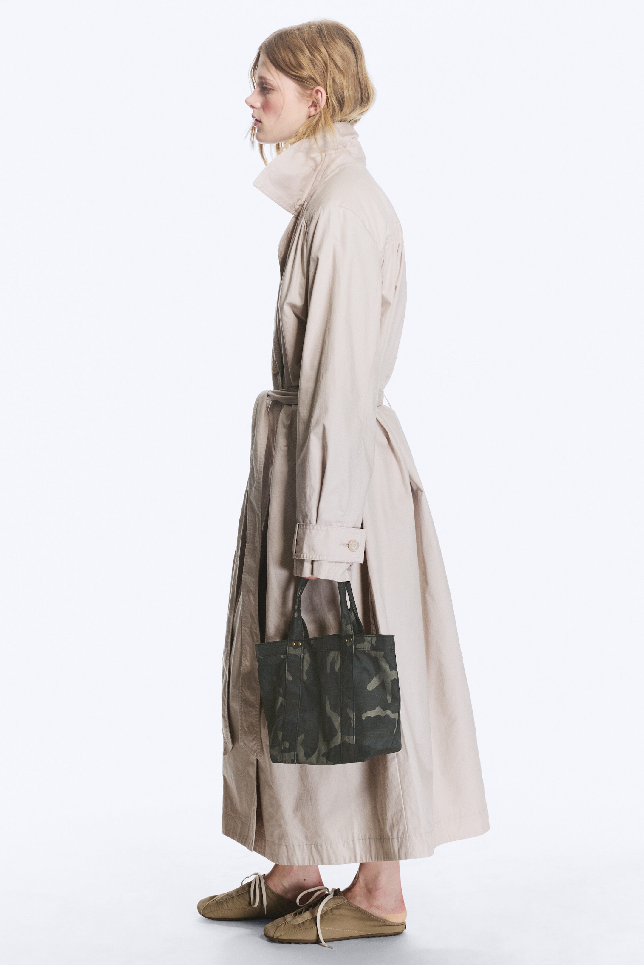 Light Dusty Mole - Oversized trenchcoat - 3