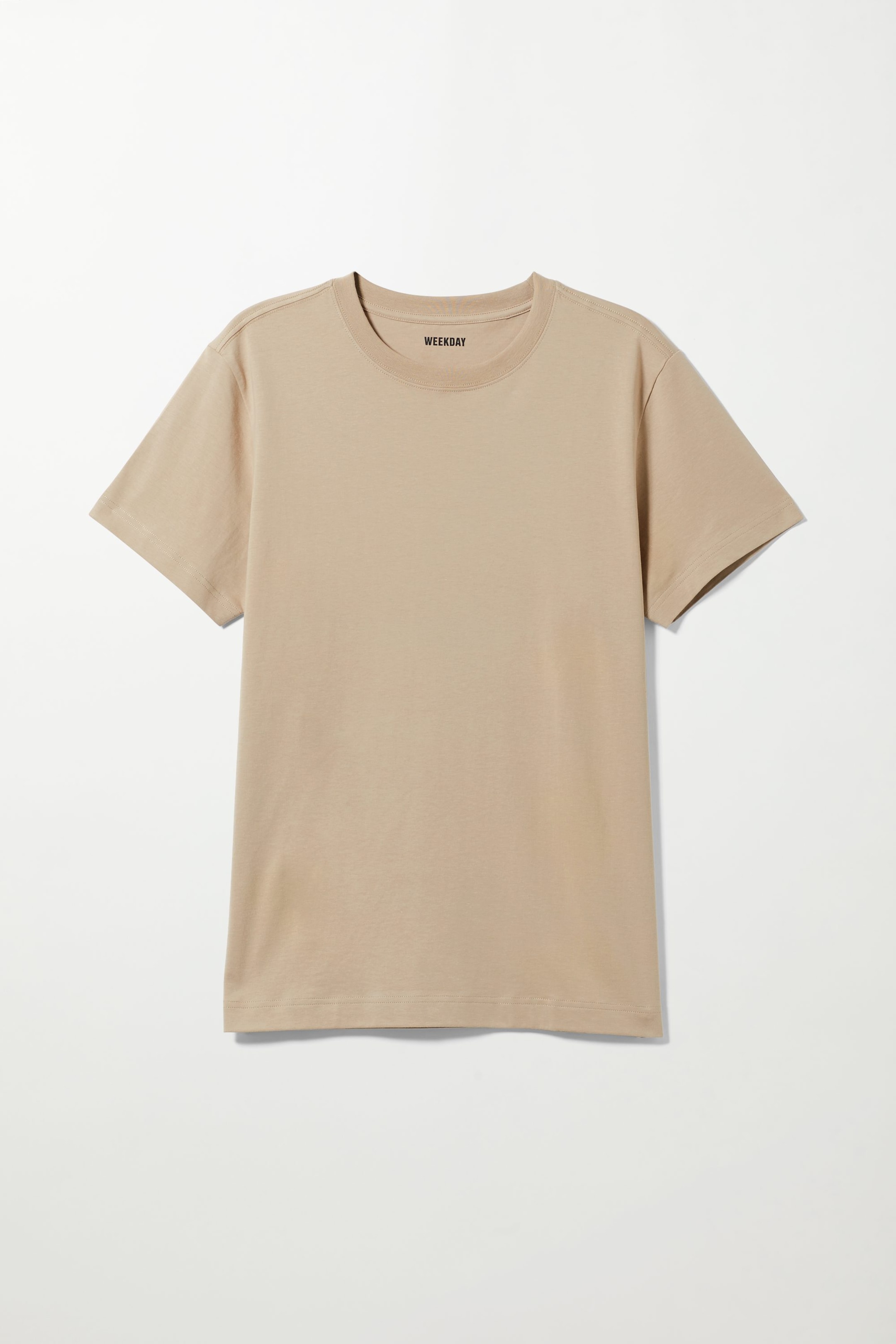 Beige - Relaxed Midweight T-shirt - 0