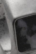 Rhodium - Black Stone - Rock Ring - 2