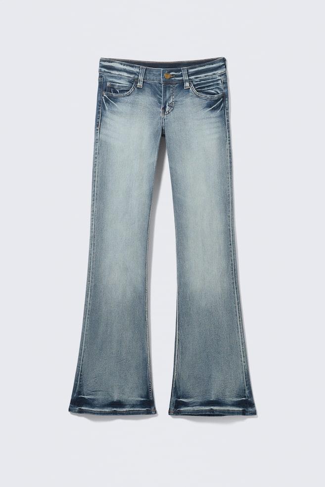Jeans Booty Bei bootcut skinny a vita bassa - Blue Moon – Blu medio/Black Moon - Grigio/Lavaggio nero/Azzurro/Star Blue – Blu scuro/Blue Spray - Blu scuro/Lavaggio blu – Blu scuro/Cloudy Blue - Blu medio - 1