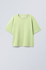 Dusty light green - Perfect Boxy T-shirt - 0