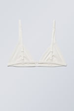 Vit - Trekantsbralette Tay - 1